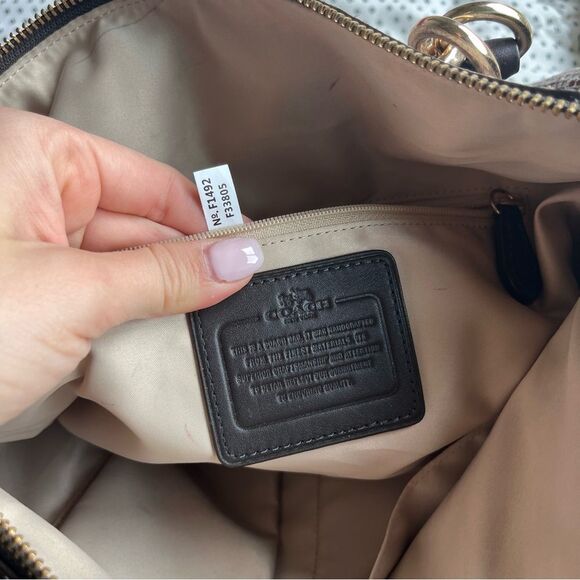 MICHAEL KORS Black Leather Jet Set Voyager Hamilton Harper Tote Laptop Work Bag - Picture 13 of 15